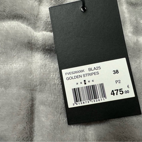 The Kooples Gold Striped Women’s Two Button Blazer Size 38 - Picture 4 of 12